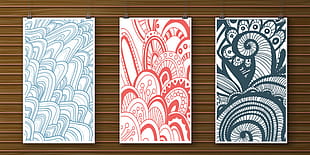 Hand Drawn Mesh Patterns psd file
