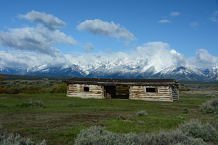 white wooden house under blue sky at daytime thumbnail