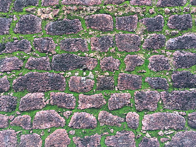 rocks, pattern, grass, ground thumbnail