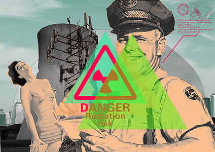 woman wearing strapless dress Danger Radiation Risk illustration thumbnail