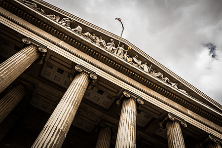 pillars under white clouds thumbnail