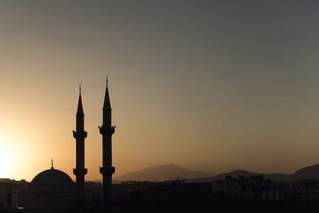 silhouette of towers thumbnail