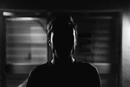 grayscale photography of man thumbnail