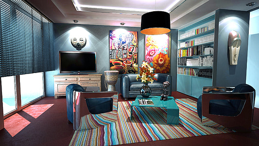 roomed filled with furnitures and items thumbnail