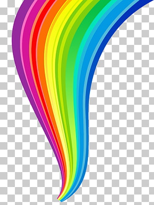 Rainbow , Rainbow Line Transparent , rainbow graphic art PNG clipart