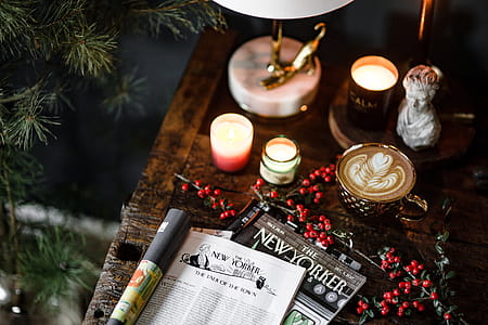 Books and Fresh Holly thumbnail