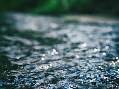 selective focus photography of water ripples thumbnail