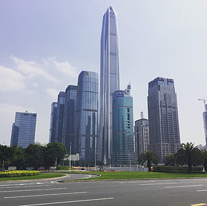 Photograph of City High-rise Buildings thumbnail
