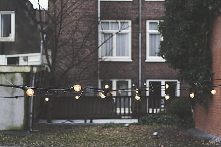 turned on string lights thumbnail