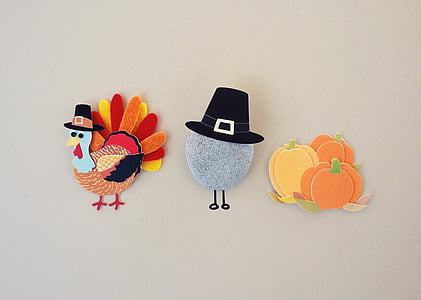 three assorted-color patch decors thumbnail