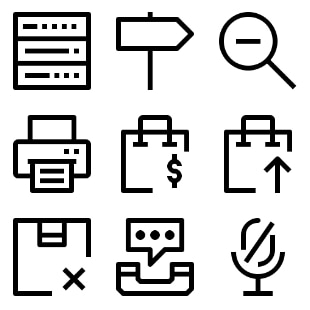 Essential Part 2 svg vector icon sets