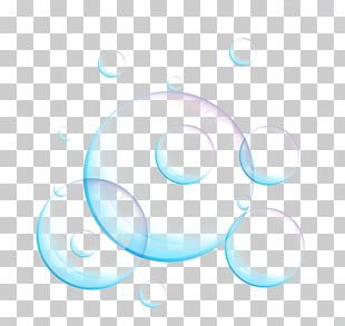 Blue Watercolor painting Pink, Colored bubbles, bubbles lot PNG clipart