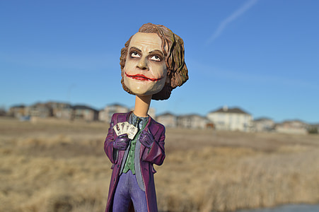 macro photo of Joker figurine thumbnail