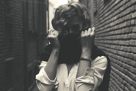 Grayscale Photo of Women thumbnail