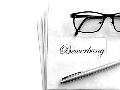 black framed eyeglasses on white surface thumbnail