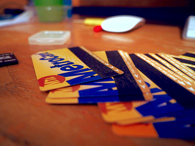 MetroCard gift card on table thumbnail
