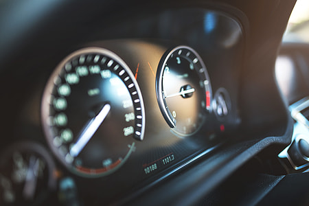 Closeup shot of car dashboard thumbnail