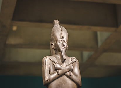 Close-up Photo of Pharaoh Figurine thumbnail