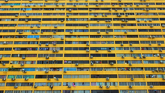 building, pattern, yellow, window thumbnail