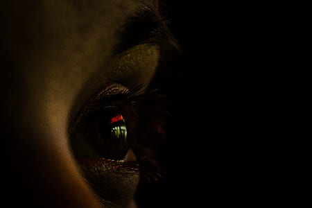 macro shot of human's eye thumbnail