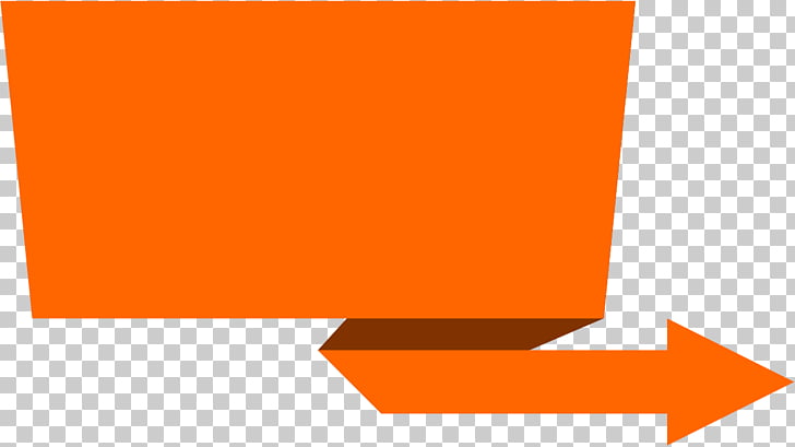 Orange Banner Orange Arrow Illustration Png Clipart Free