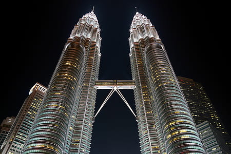 city, sky, landmark, lights thumbnail