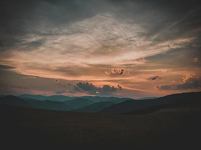 landscape photography of mountain during golden hour thumbnail