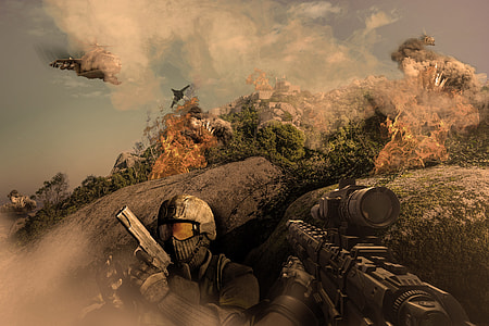 soldier 3D wallpaper thumbnail