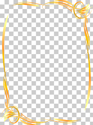 Euclidean Computer file, Ornate gold frame PNG clipart