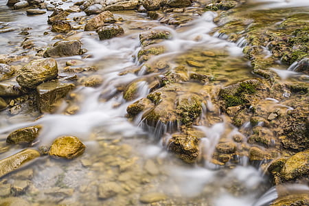 time-lapse photography of body of water thumbnail