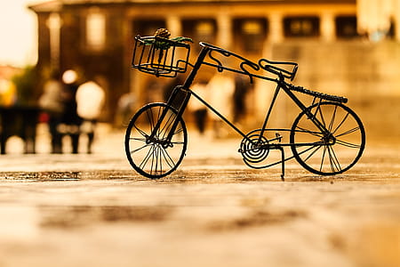 Close-up Photography of Miniature Bike thumbnail