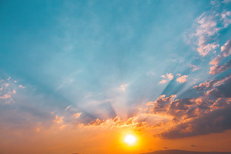 sunrays and gray clouds thumbnail