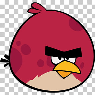 Beak smile magenta font, Angry bird red, Angry Bird red illustration PNG clipart