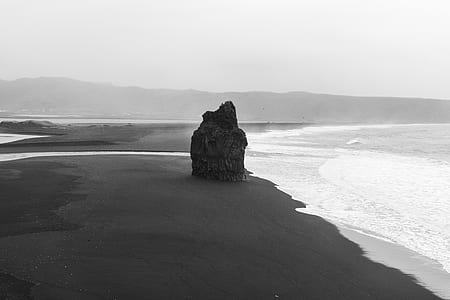 rock formation on seashore thumbnail