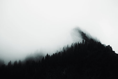 silhouette of mountain thumbnail