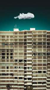 white painted wall apartment complex thumbnail