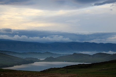 Mountains and landscape around lake Baikal, Russia thumbnail