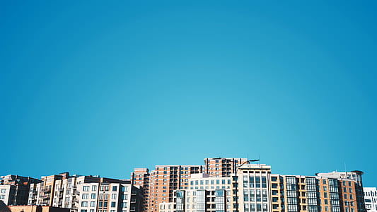 high-rise building under blue sky thumbnail