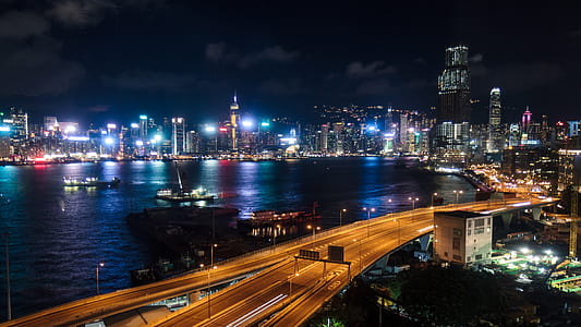 city during nighttime thumbnail