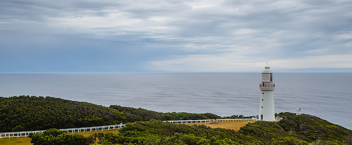 photograph of light house near body of water thumbnail