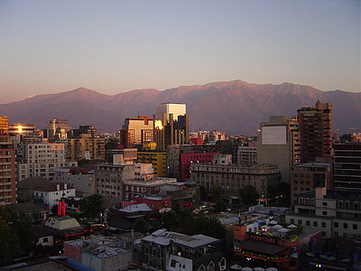 Santiago in summer cityscape in Chile thumbnail