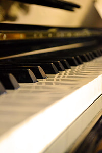 closeup photography of piano keys thumbnail