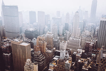 aerial photography of buildings thumbnail