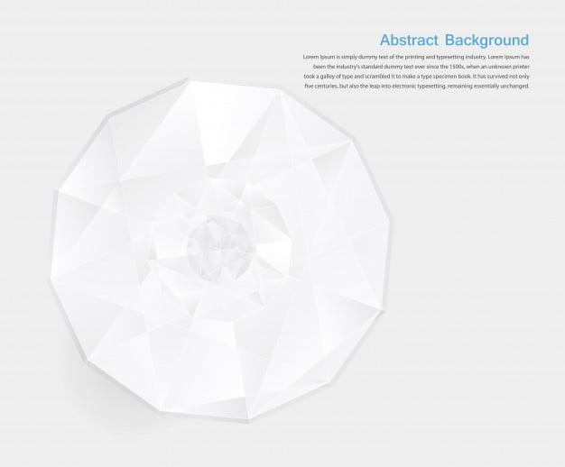 Vector abstract gem and blue ice eps file