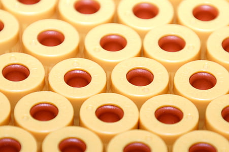 round yellow and red container lot thumbnail