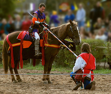 man riding horse thumbnail