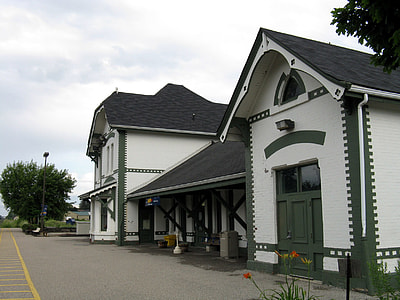 Woodstock Via Rail Station in Ontario, Canada thumbnail
