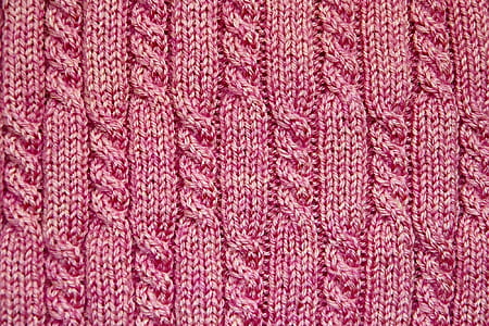red cable-knit textile thumbnail