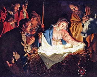 The Nativity painting thumbnail