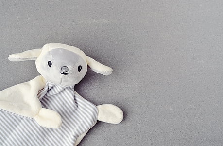 gray sheep plush toy thumbnail